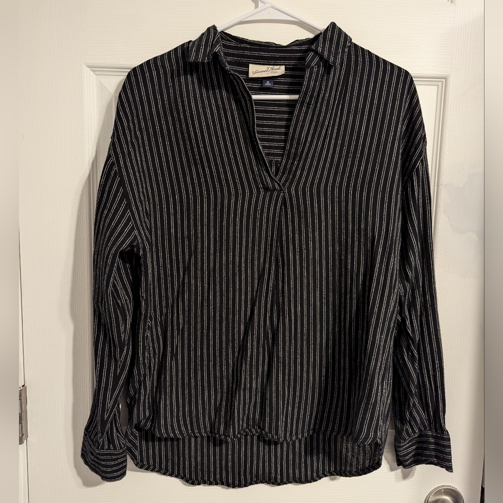 ‼️LAST CALL‼️Striped Collared Shirt
